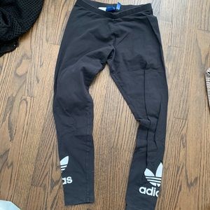 Adidas black leggings